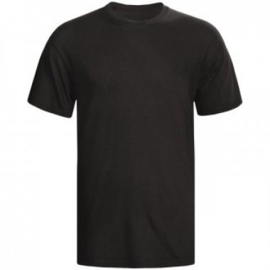 Camiseta Poliéster Infantil Preta