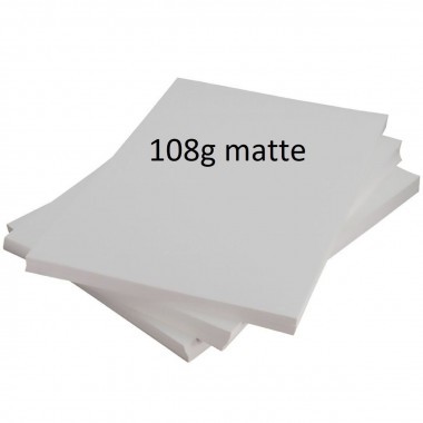 Papel Fotográfico A4 108gr matte (fosco ) 100 folhas
