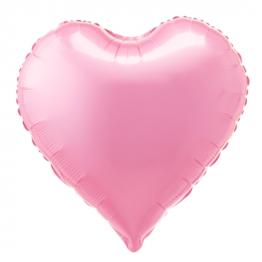 Balão metalizado coração 45cm