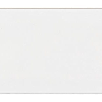 AZULEJO Metrô CERÂMICA 10x20 BRANCO para sublimação borda arredondada