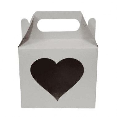 Caixinha Caneca Coração vazado maletinha