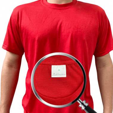 Camiseta Vermelha - LINHA SUBLIMÁTICA