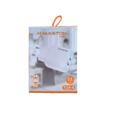 Fonte de Carregador Turbo 2 Usb 3.1a Hmaston Original