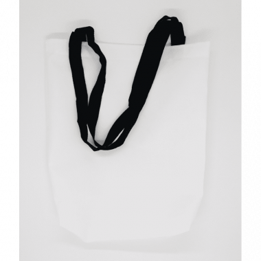 Bolsa Cordoba branca para Sublimação com alça Preta
