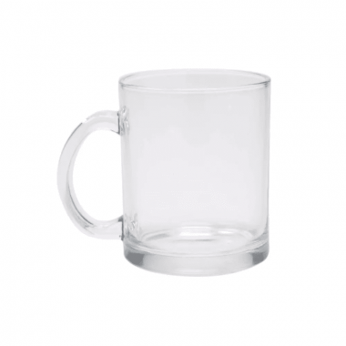Caneca de Vidro TRANSPARENTE - 325ml