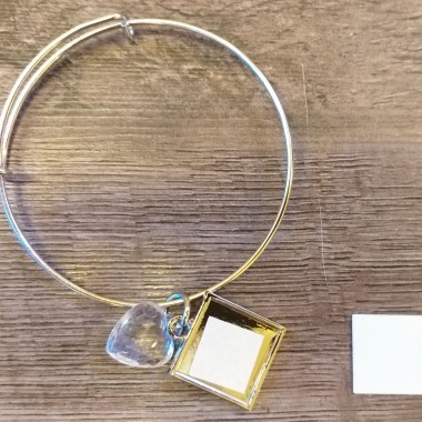 Pulseira ajustável para sublimar