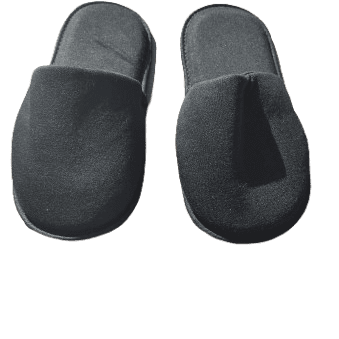 Pantufa Preta adulto Premium