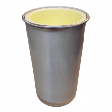 Porta Latão de Alumínio sem Alça COM ISOPOR 473 ml