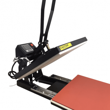 Prensa Térmica 38X38 A4 abertura Jacaré com Gaveta