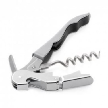 Saca-rolhas metal c/ abridor e canivete