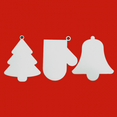 Enfeite de porta - Natal - MDF