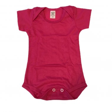 Body LISO Manga Curta - ROSA PINK - TAMANHOS P AO GG