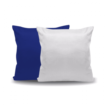 Almofada Azul Royal - 20x20 cm (capa + enchimento)