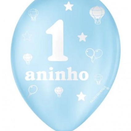 Balão 9 Tema 1 aninho unidade