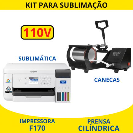 Kit Sublimação Canecas 110V