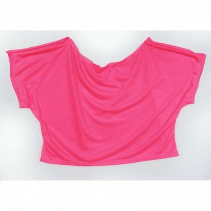 Cropped Morcego Rosa Florescente para Sublimação