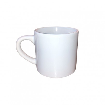 CANECA BRANCA DE CERÂMICA 6OZ 180ML PARA SUBLIMAÇÃO IMPORTADA PREMIUM ( CAFEZINHO )
