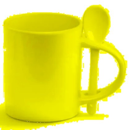 Caneca Branca com colher