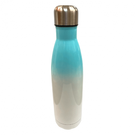 Garrafa em Aço Inox Degradê 500ml