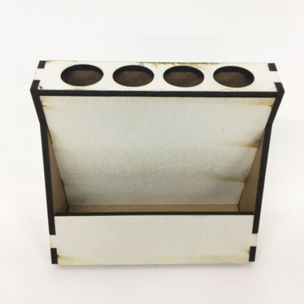 PORTA CANETAS E CARTÕES EM MDF