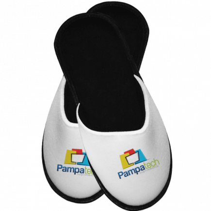 Pantufa para Sublimação Preta