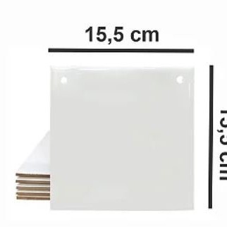 Placa Redonda MDF para Sublimação 15x15