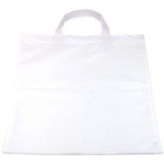 Sacola Ecobag para Sublimar - 40cm x 40cm - Tecido Pet ( Alça mão )