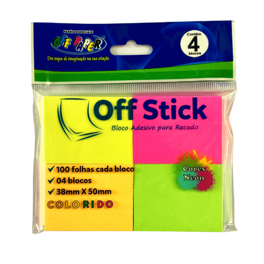 Etiqueta Adesiva Offstick para recado