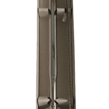 Bomba chimarrão inox lisa simples c/ rosca