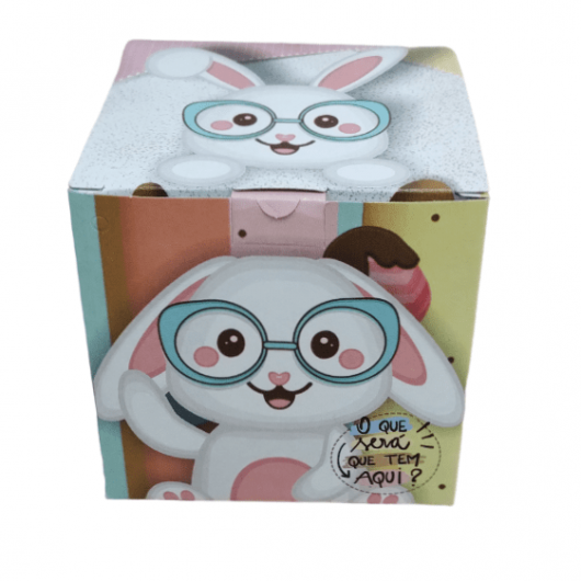 CAIXINHA EMBALAGEM PARA CANECA PÁSCOA