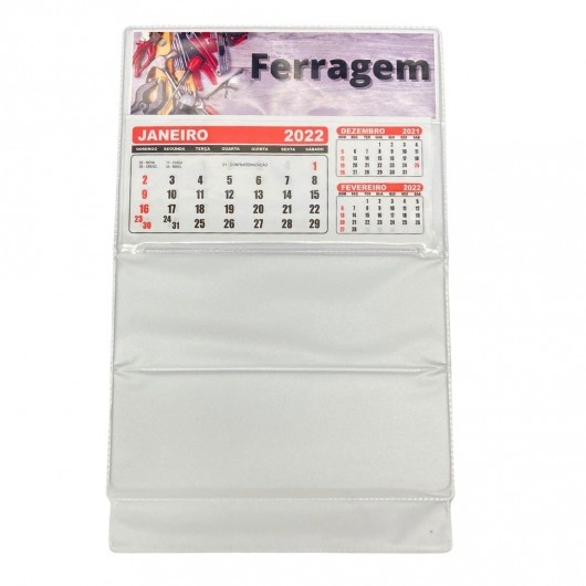 Calendário de mesa 16x15 para foto