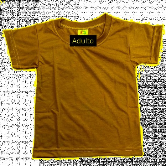Camiseta Poliéster Verde Escuro Adulto