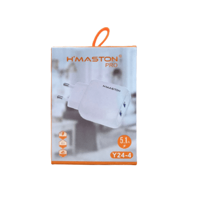 Fonte de Carregador Turbo 2 Usb 5.1a Hmaston