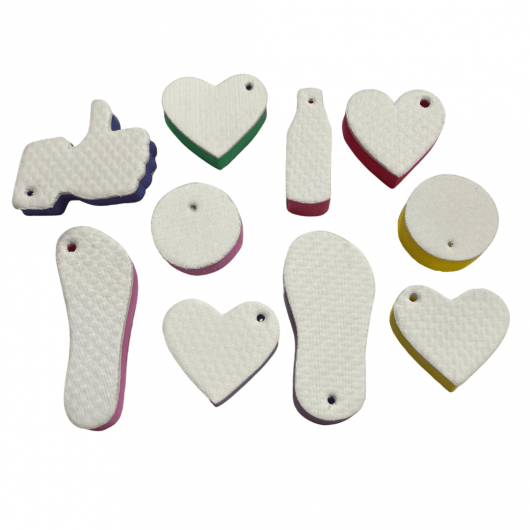 Chaveiro EVA 10 unidades