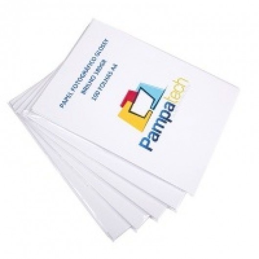 Papel Fotográfico Glossy A4 180g - 100 folhas