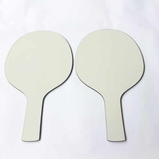 Raquete lembrancinha MDF- O PAR