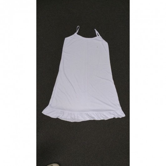 Camisola infantil com babado