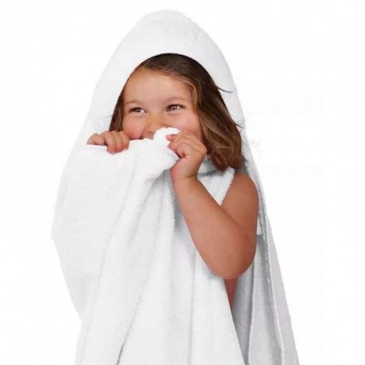 Toalha infantil de banho com capuz para sublimação