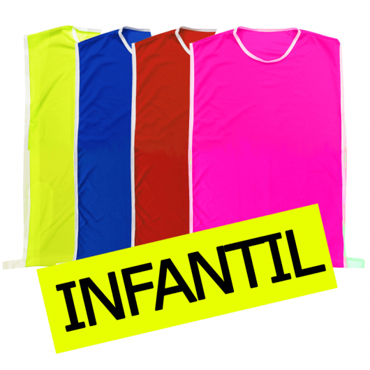 Colete Esportivo Infantil Sem mangas