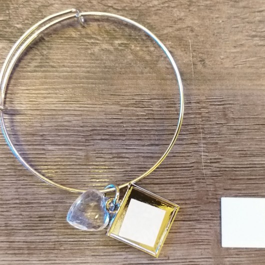 Pulseira ajustável para sublimar