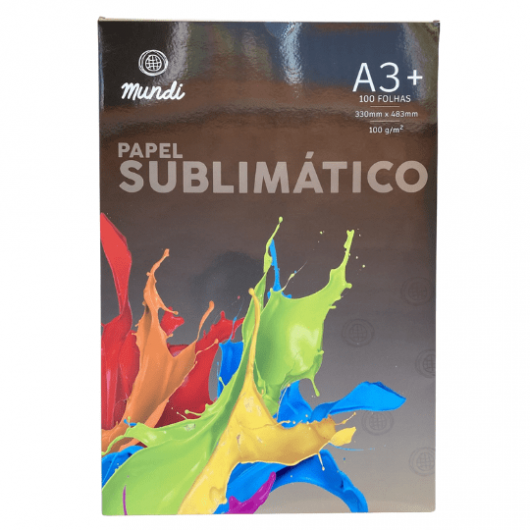 Papel sublimático Globinho A3+ plus 100 folhas 33x48