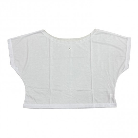 Cropped Morcego Branco para Sublimação