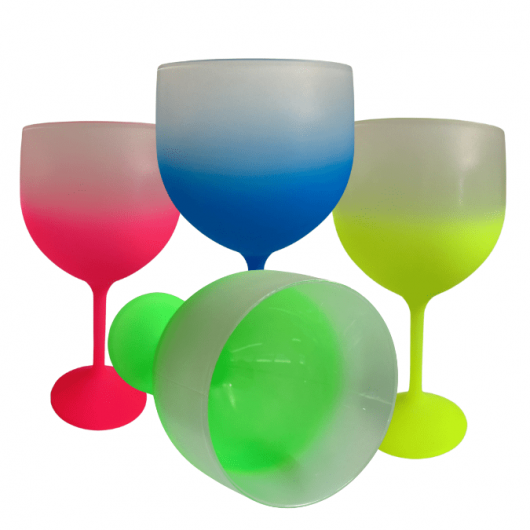 Taça Gin Degradê Premium 580ml Alta gramatura