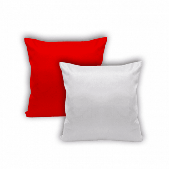 Almofada Vermelha - 30x30 cm (capa + enchimento)