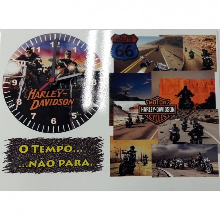 Relógio Azulejo de Cerâmica - 30x40cm