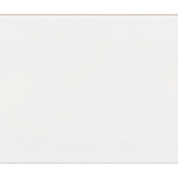 AZULEJO Metrô CERÂMICA 10x20 BRANCO para sublimação borda arredondada