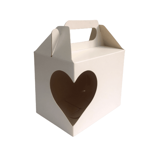 Caixinha Caneca Coração vazado lateral