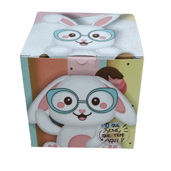 CAIXINHA EMBALAGEM PARA CANECA PÁSCOA