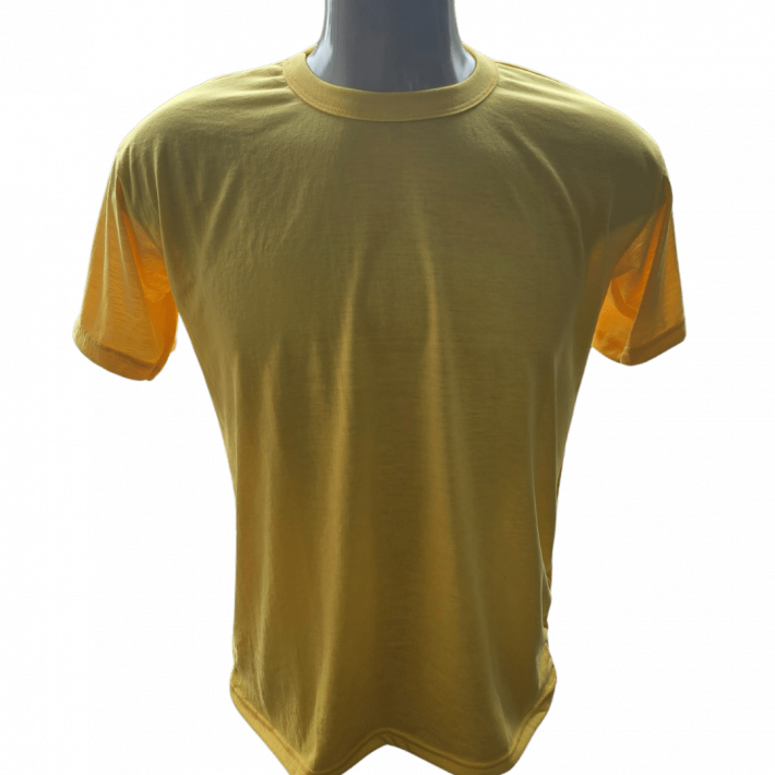 Camiseta Poliéster Amarelo Canário - Nova cor