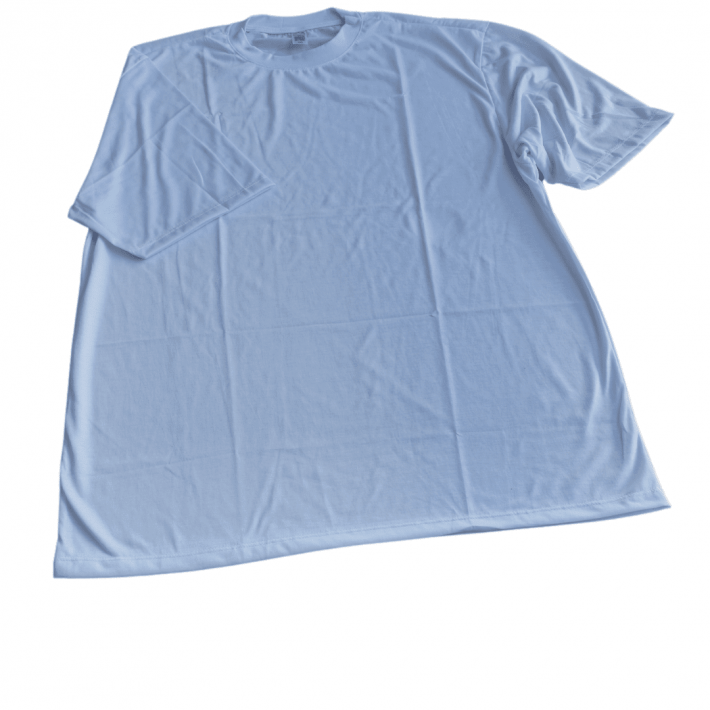 Camiseta Oversized 100% Poliéster Branca